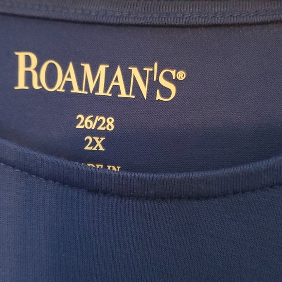 Royal blue tunic 2x - Picture 4 of 4